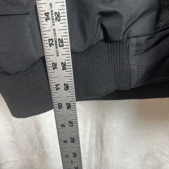 Canada WeatherGear Mens Black Bomber Jacket Hooded Parka Coat Size XL - Picture 15 of 15